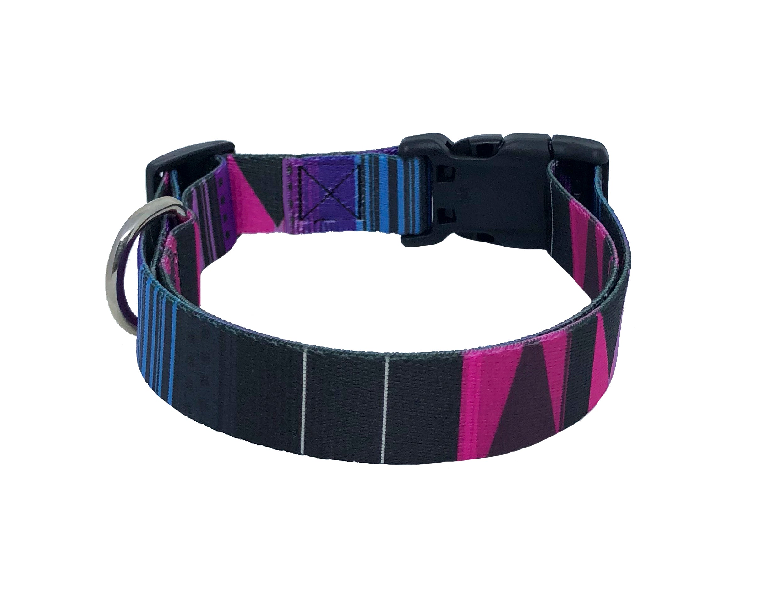Purple Pawsome Standard Dog Collar